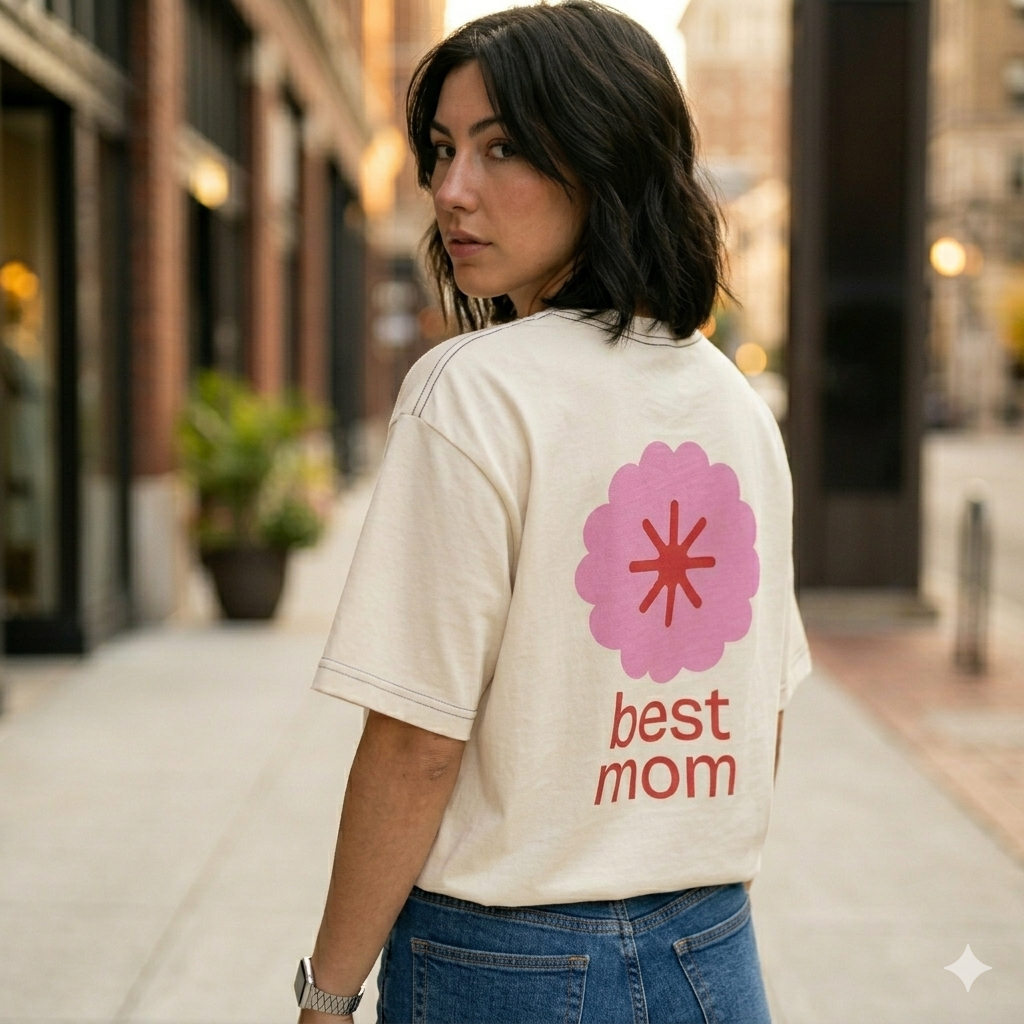 'Best Mom' Marškinėliai